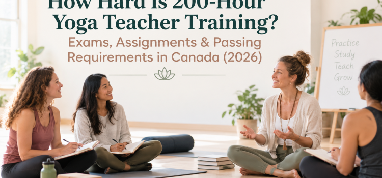 How Hard Is 200-Hour Yoga Teacher Training? Exams, Assignments & Passing Requirements in Canada (2026)